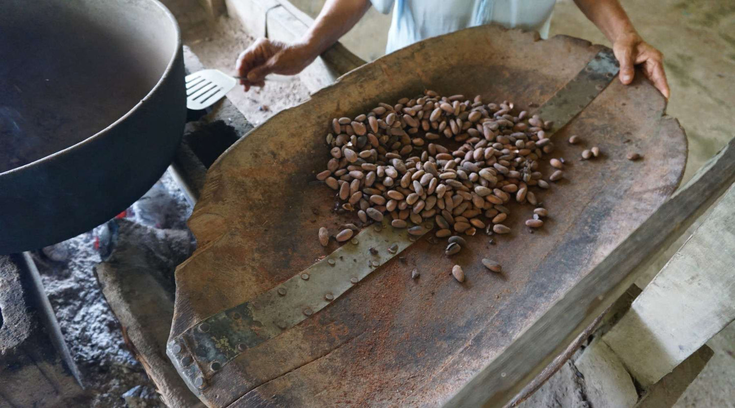 feine Aromen in Schokolade durch Röstung