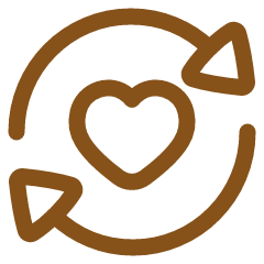 liebevoll ausgewählte schokolade