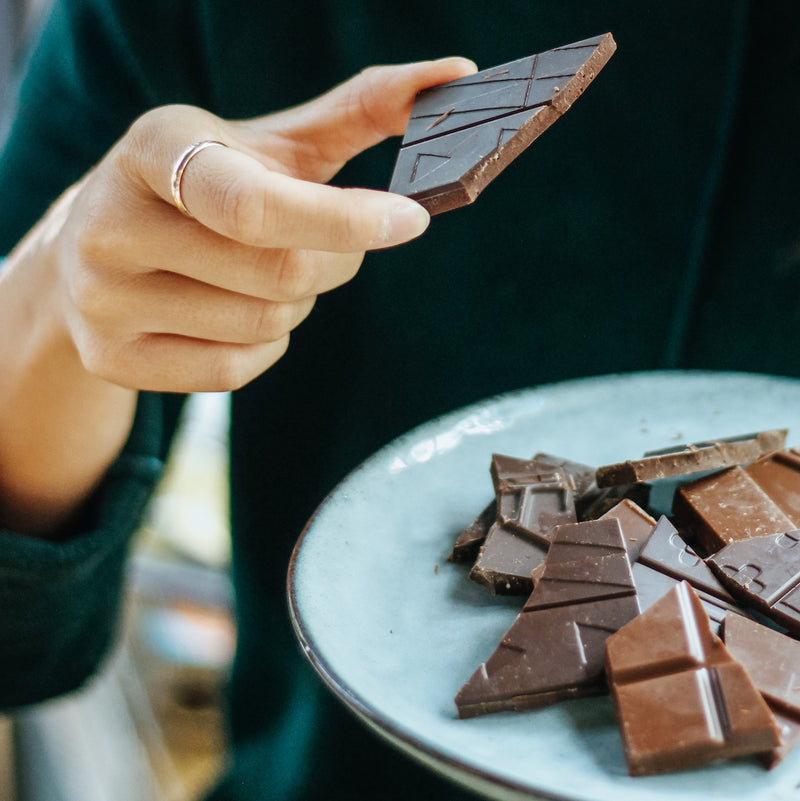 vegane schokolade verkosten