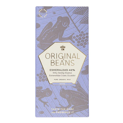 original beans ecuador esmeraldas milchschokolade 42 prozent