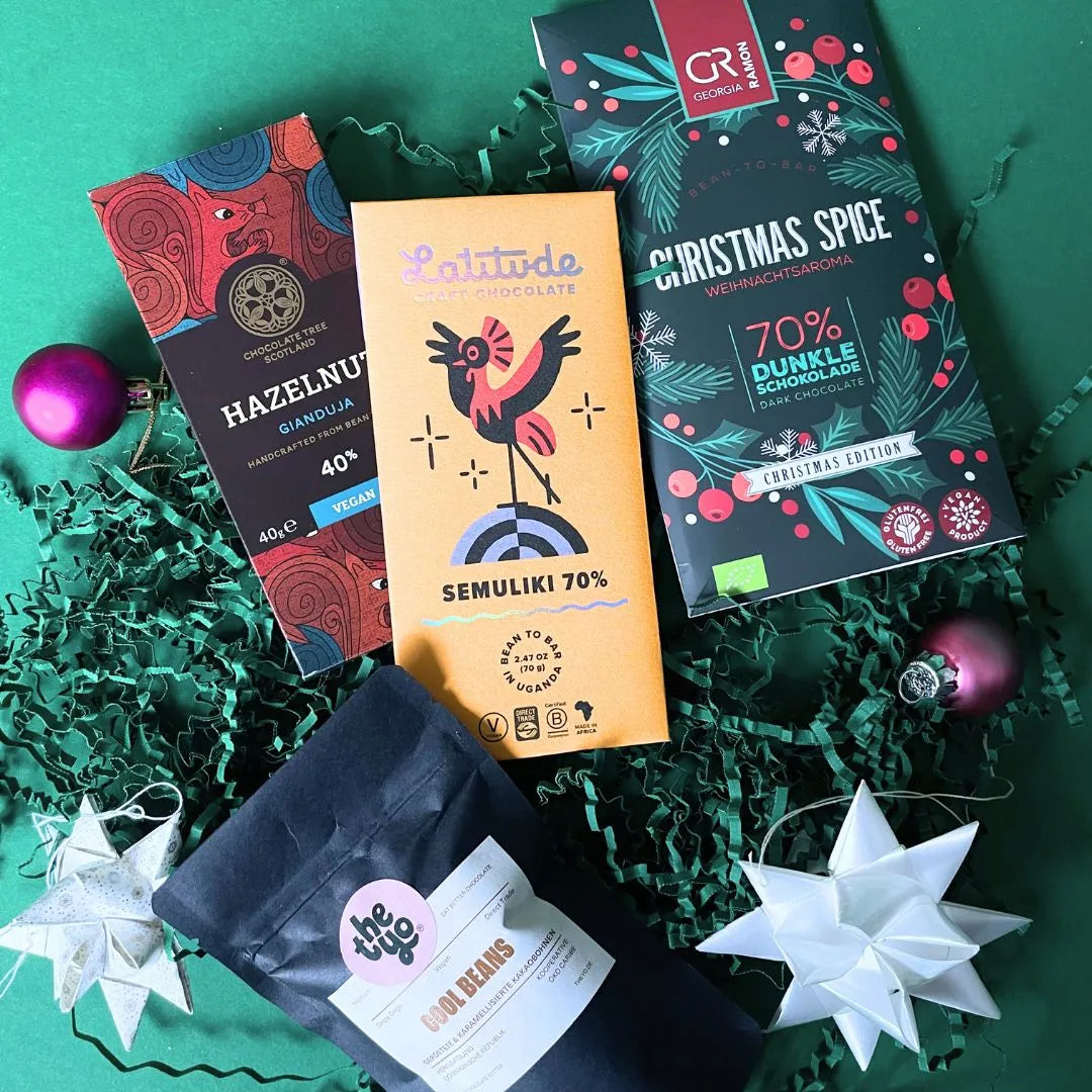Weihnachts-Schoko-Box | "Christmas Spice" Edition (Vegan)