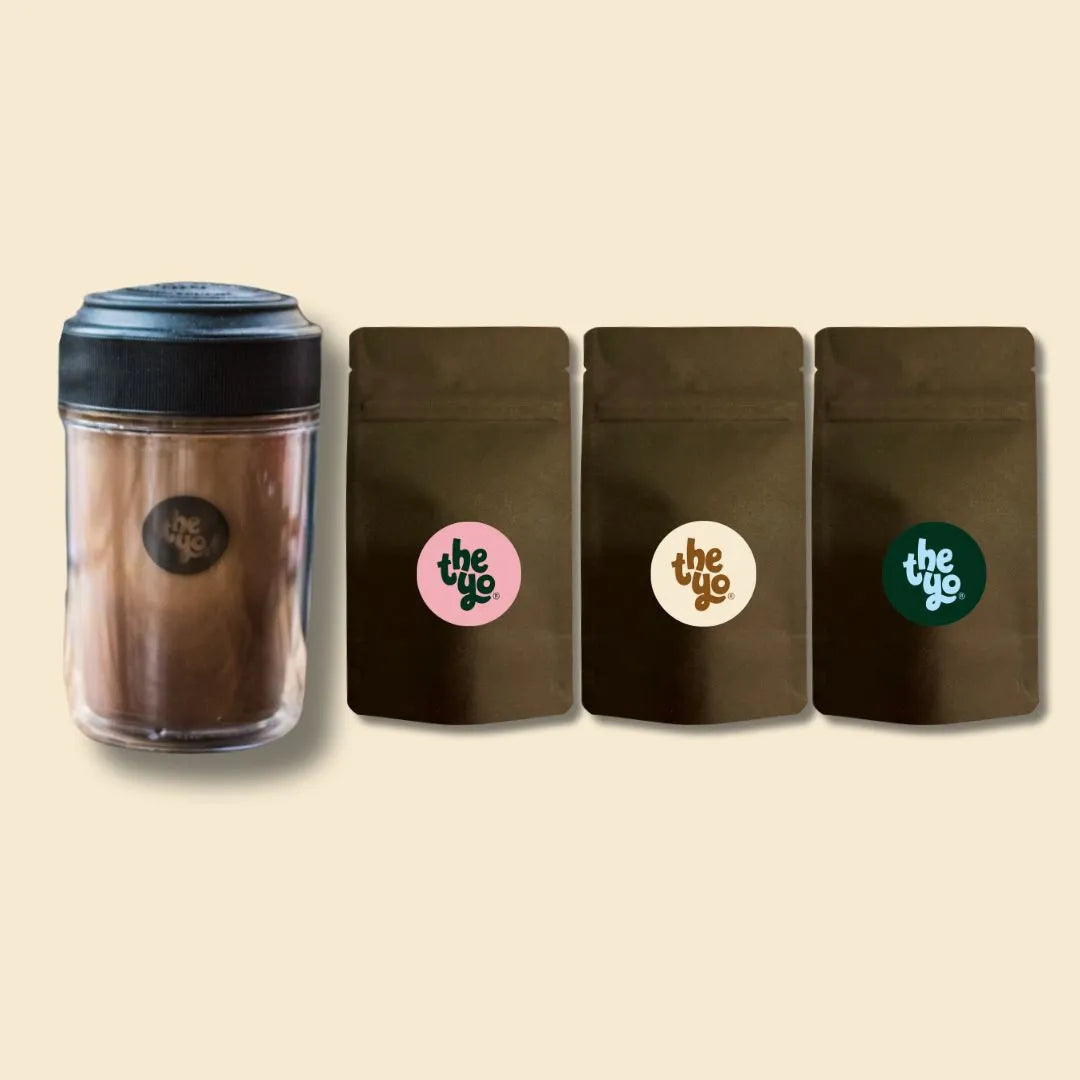 Trinkschokoladen-Probier-Set (optional mit Shaker)