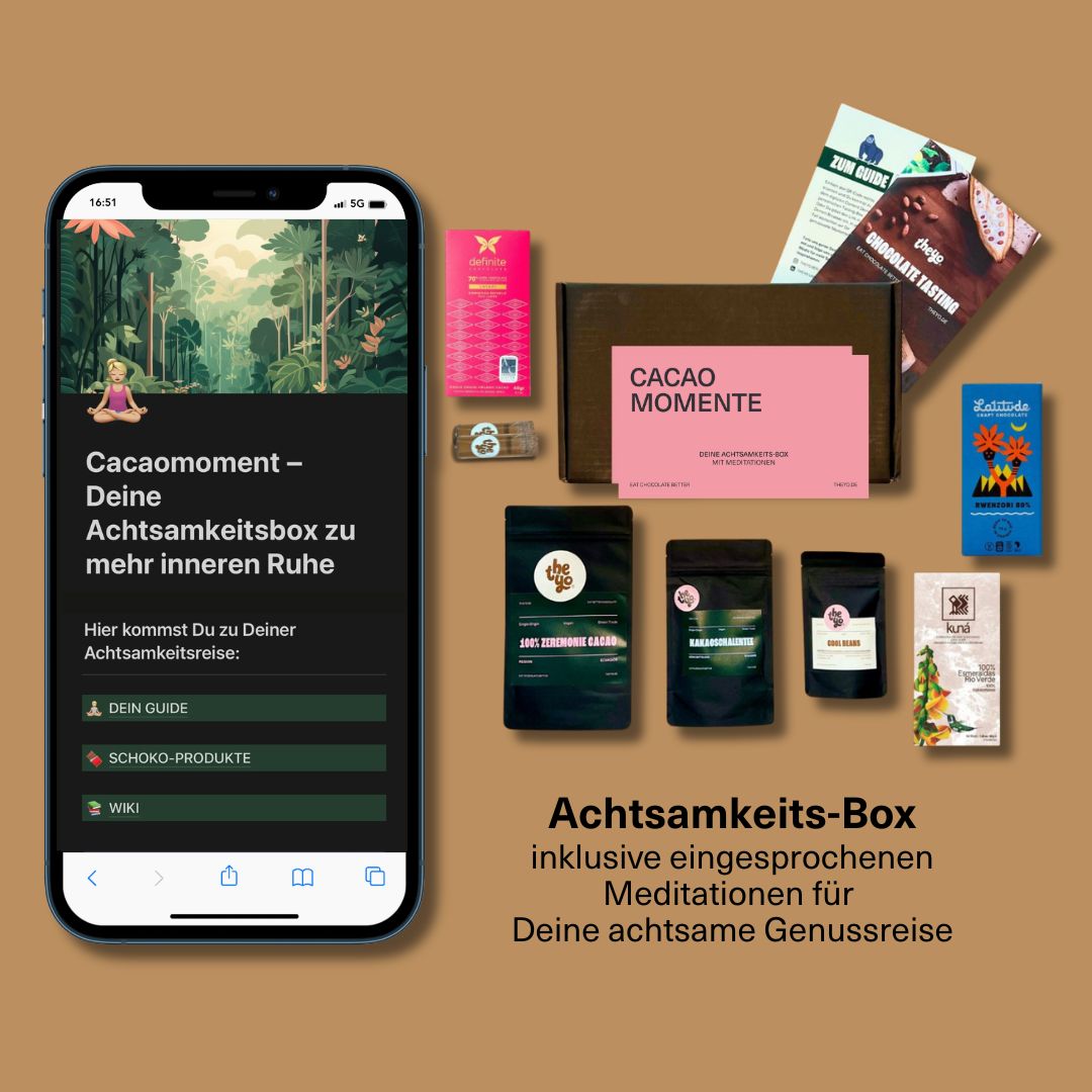 Cacaomomente – Achtsamkeitsbox (inkl. Meditation)