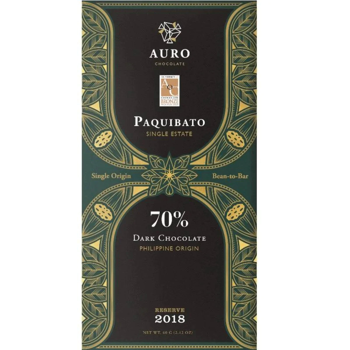AURO – “Paquibato 70%” | Pack of 12 (25% reduced!)