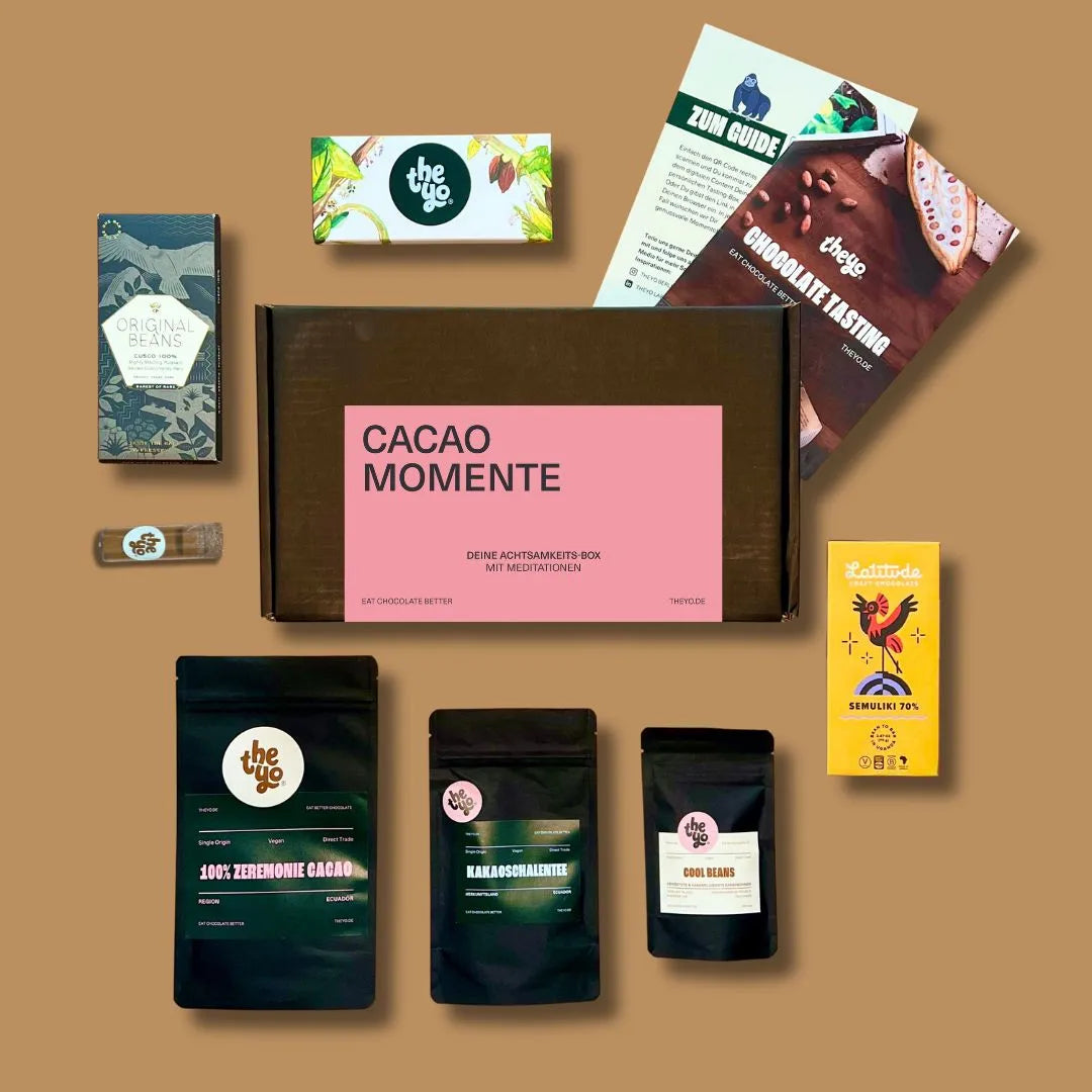 Cacao moments – mindfulness box (incl. meditation)