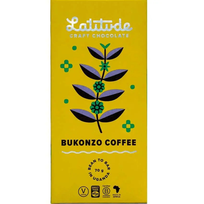 latitude bukonzo kaffee 70 prozent uganda dunkle schokolade