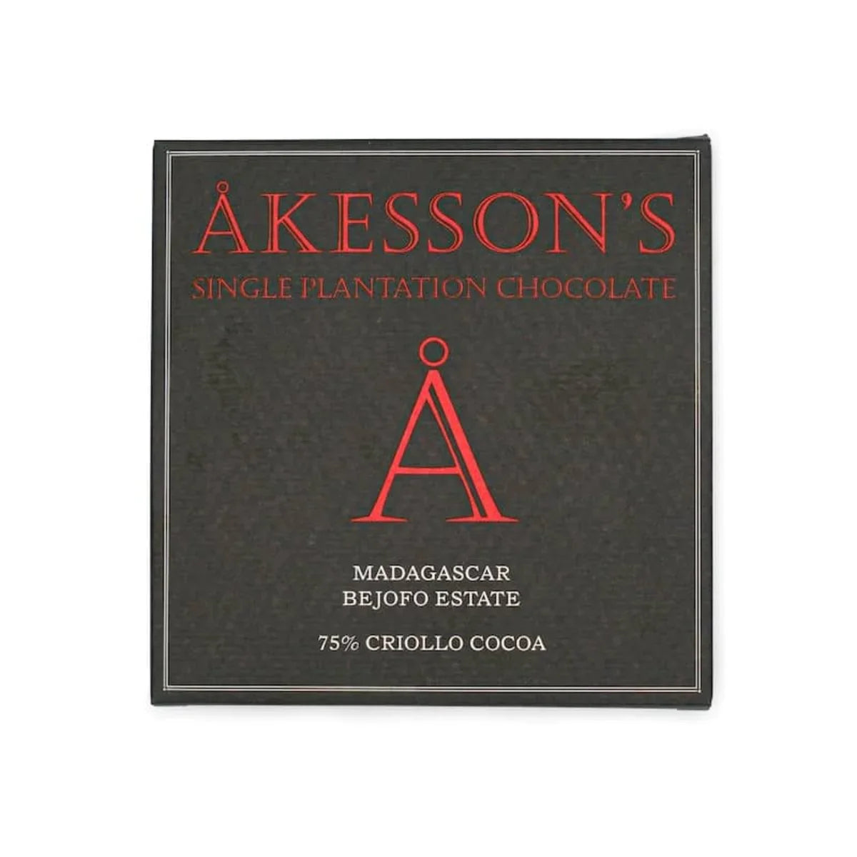  akessons madagascar 75 criollo dunkle schokolade