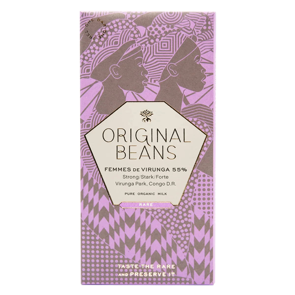 original beans kongo femme de virunga 55 milch schokolade